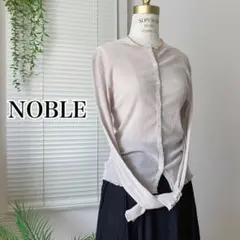 【2025SS】NOBLE シアークレープ2WAYロングTシャツ カットソーのサムネイル