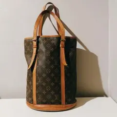 LOUIS VUITTON バケットGM モノグラム ショルダーバッグ