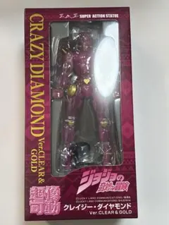 WF2026 夏 ジョジョ 超像可動 クレイジーダイヤモンド クリア&ゴールド