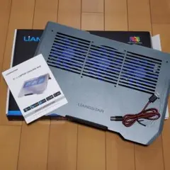 【新品未使用】LiANGSTARノートパソコン冷却スタンド 冷却パッド