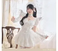 ゴシックドールエンジェル《オリジナルコスプレ7点セット》[Mumei着用】