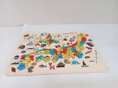 教育玩具 日本ちず パズルのサムネイル