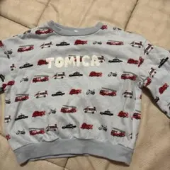 TOMICA トレーナー ライトブルー