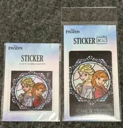 Disney(ディズニー)ステッカー2枚セット アナと雪の女王