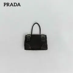 【極美品✨】PRADA archive buckle hand bag 90s PRADA archive buckle hand bag プラダ 90s - メルカリ