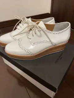 美品　UNITED ARROWS スタッズオックスフォードシューズ　厚底