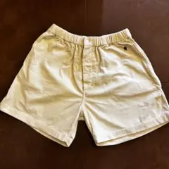 ジムフレックス コーデュロイ ハーフパンツ アイボリーレディースM