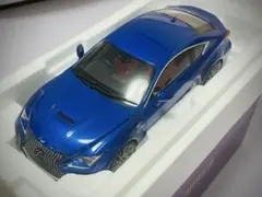 京商 samurai 1/18 レクサス RC F blueのサムネイル