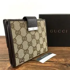 未使用品 GUCCI Wホック財布 138029 ホースビット 箱付き 210 - メルカリ