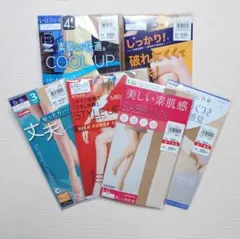 レディース　ストッキング＆膝丈ストッキング　L～LL　13足セット