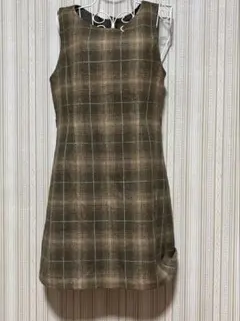 planche チェック柄　ジャンパースカートM