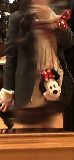 ホワイト ニットカーディガン 学生服　 ショルダーバックキラキラjk2点セット♡