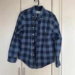 【古着】Abercrombie&Fitch アバクロ 長袖 ネルシャツS