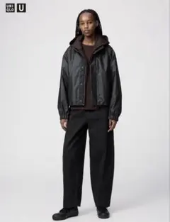 UNIQLO U カーブパンツ 25 ブラック　ルメール