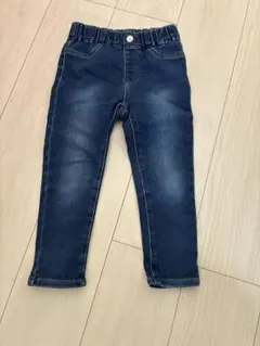 ダークブルースキニーパンツ 100cm~