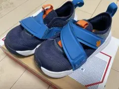 Nike ストラップ式キッズシューズ ネイビー