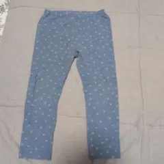 ユニクロ　キッズ スパッツ レギンス ドット柄　サイズ100