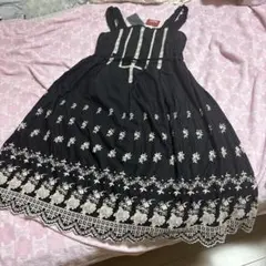 美品★PINKHOUSE ノースリーブワンピース 刺繍 フランス製レースのサムネイル