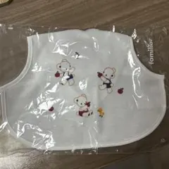 familiar クマのイラスト スタイ よだれかけ