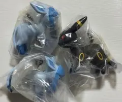 ポケモン　つまんでつなげてマスコット13　グレイシア　ブラッキー　3点セット