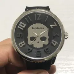 訳アリ特価A！テンデンス腕時計 ガリバーラウンド スカル ハイドロゲン
