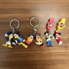 ディズニー キーホルダー 昭和レトロ 4点