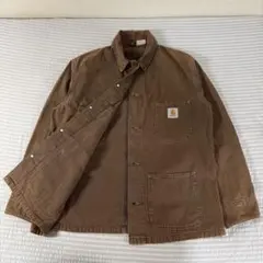 希少レア　裏地無し　カーハート　チョアコート　カバーオール　USA製