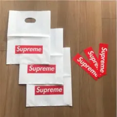 Supreme ショッパー×3 ステッカー×3 セット