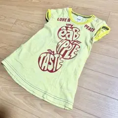 e.a.b リンゴプリント ワンピース 80 ベビー
