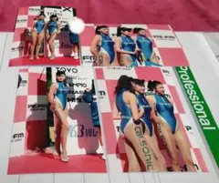 石黒美帆 写真 はがきサイズ 4枚 レースクイーン アイドル タレント