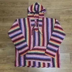 古着　メキシカンパーカー　総柄　used 60s 70s vintage