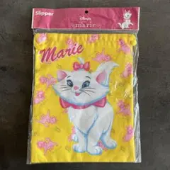 Disney マリー 巾着 黄色のサムネイル