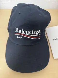 BALENCIAGA 2017 キャップ　100周年記念 BALENCIAGA - バレンシアガキャンペーンロゴ2017 キャップの通販