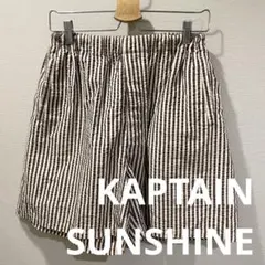 KAPTAIN SUNSHINE ハーフパンツ ストライプ シアサッカーのサムネイル