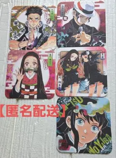 鬼滅の刃　アートコースター　５枚セット　竈門禰豆子　時透無一郎　他