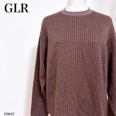 GLR グリーンレーベル ワッフルニット ブラウン 秋冬 ユナイテッドアローズ