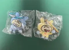 ミニモニ 25th カラビナつきフロッキーマスコット　エルム　ルア