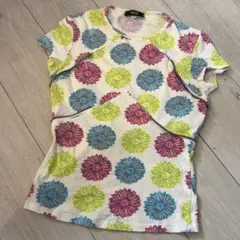【VERSACE】Tシャツ レディース メデューサ 花柄Tシャツ ヴェルサーチのサムネイル