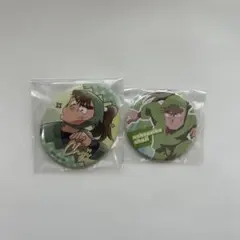 忍たま乱太郎 中在家長次 缶バッジ 2点