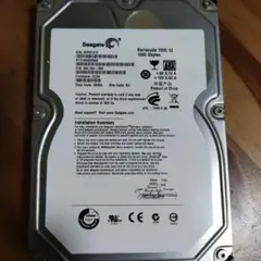 Seagate Barracuda 7200.12 1000GB HDD