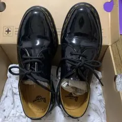 Dr. Martens ブラック オックスフォードシューズ
