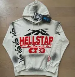 HELLSTAR ライトブルーパーカー drip - メルカリ