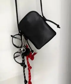 【新品未使用】ORR オル　ノベルティ　ミニレザーバッグ&ニット用ブラシ