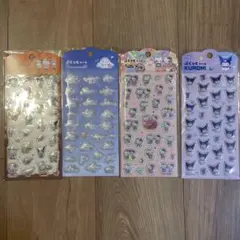 ぷくっとシール　4種