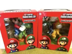 スーパーマリオブラザーズ Wii マックスフィギュア 2体セット マリオ＆ヨッシーの名コンビがビッグサイズのフィギュアで登場