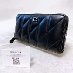 美品✨コーチ ショルダーバッグ キラ キルティング レザー 斜め掛け 