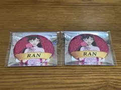 名探偵コナン　コナン展　缶バッジ　蘭　セット