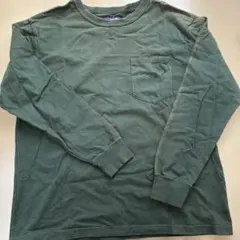 THE NORTH FACE 長袖カットソー L ダークグリーン