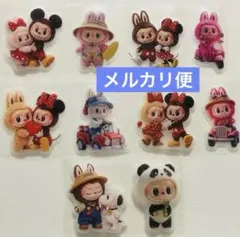 ラブブ ロールシール 防水ステッカー 10枚セット