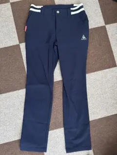 ルコック le coq sportif 裏起毛パンツ レディース ネイビー系